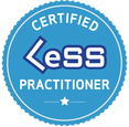 Certified LeSS Practitioner Badge