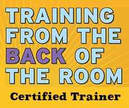 Training from the Back of the Room Certified Trainer logo TRB