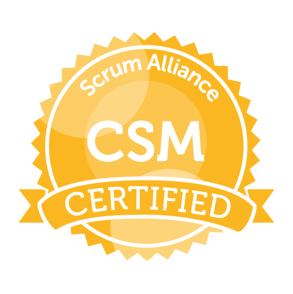 Certified Scrum Master seal
